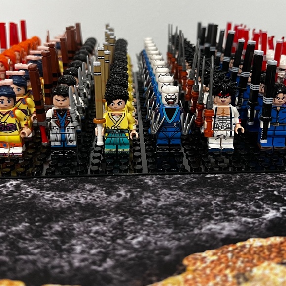 Rurouni Kenshin 8 Minifigure Set - Custom Anime Figure Building - Picture 2 of 2